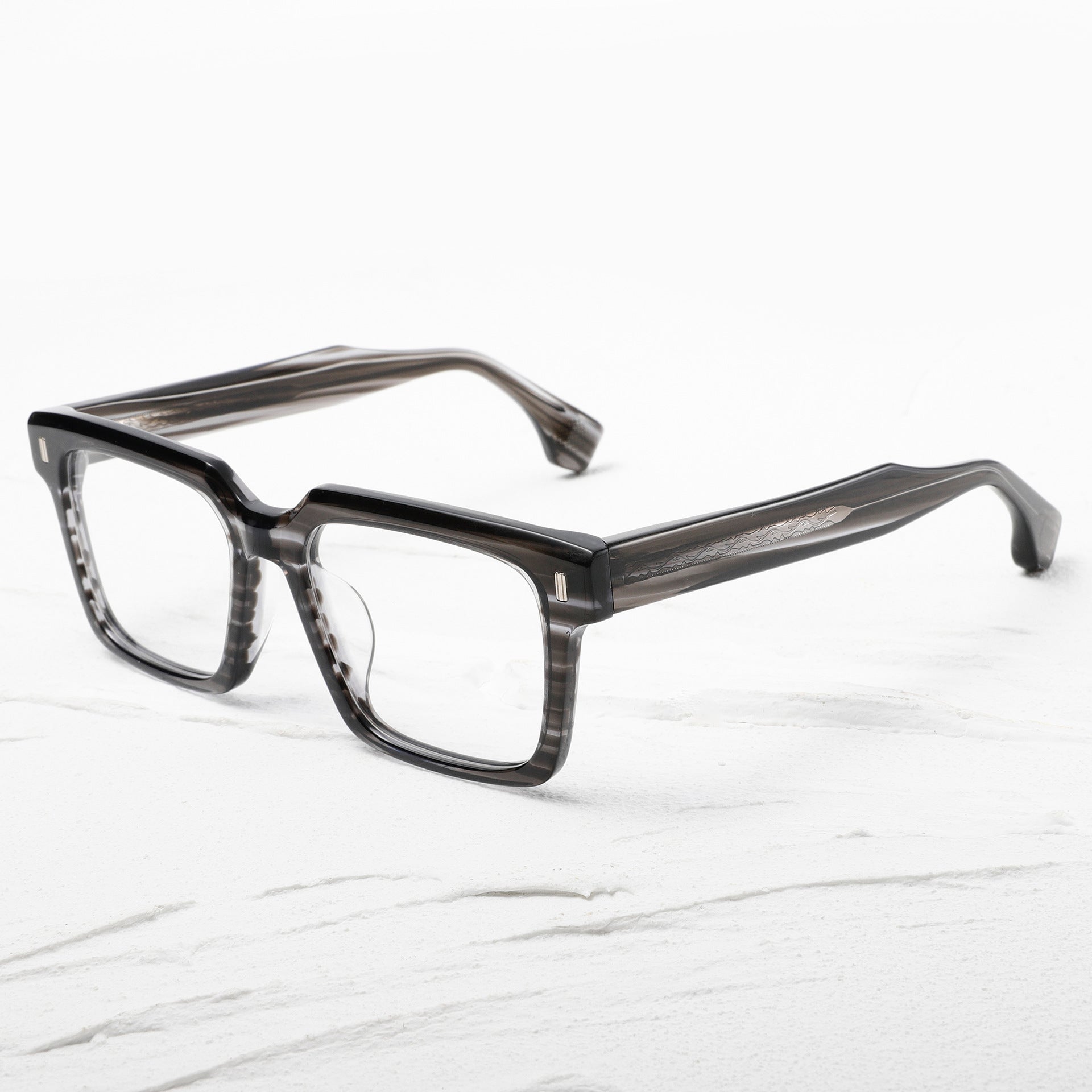 New Thick Material Hawksbill Plate Box Thick Material Acetate Frames