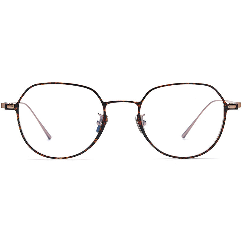 Ultra Light Pure Titanium Glasses Frame Sven Comfortable and Non-Slip Personality Square
