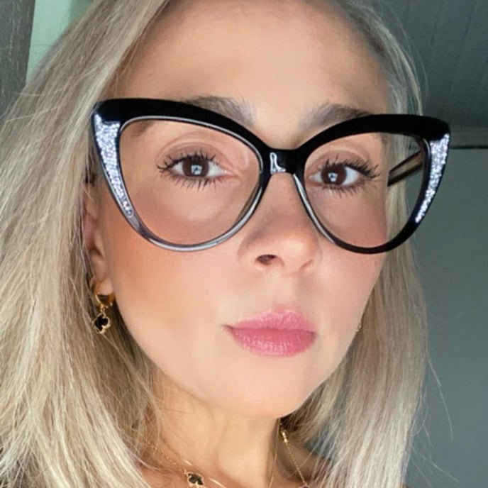 Cat's Eye Glasses TR90Glasses Frame Hot Selling Product Glasses ins Trendy Glasses Frame Anti-Blue Light 87301