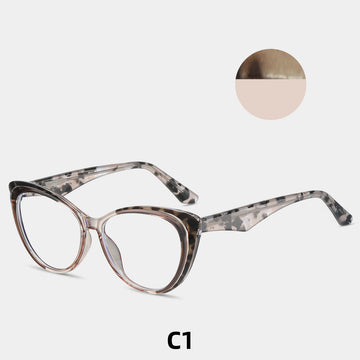 TR90Cat Eye Glasses Frame Plate Spectacle Foot Full Rim Frame Glasses 87234