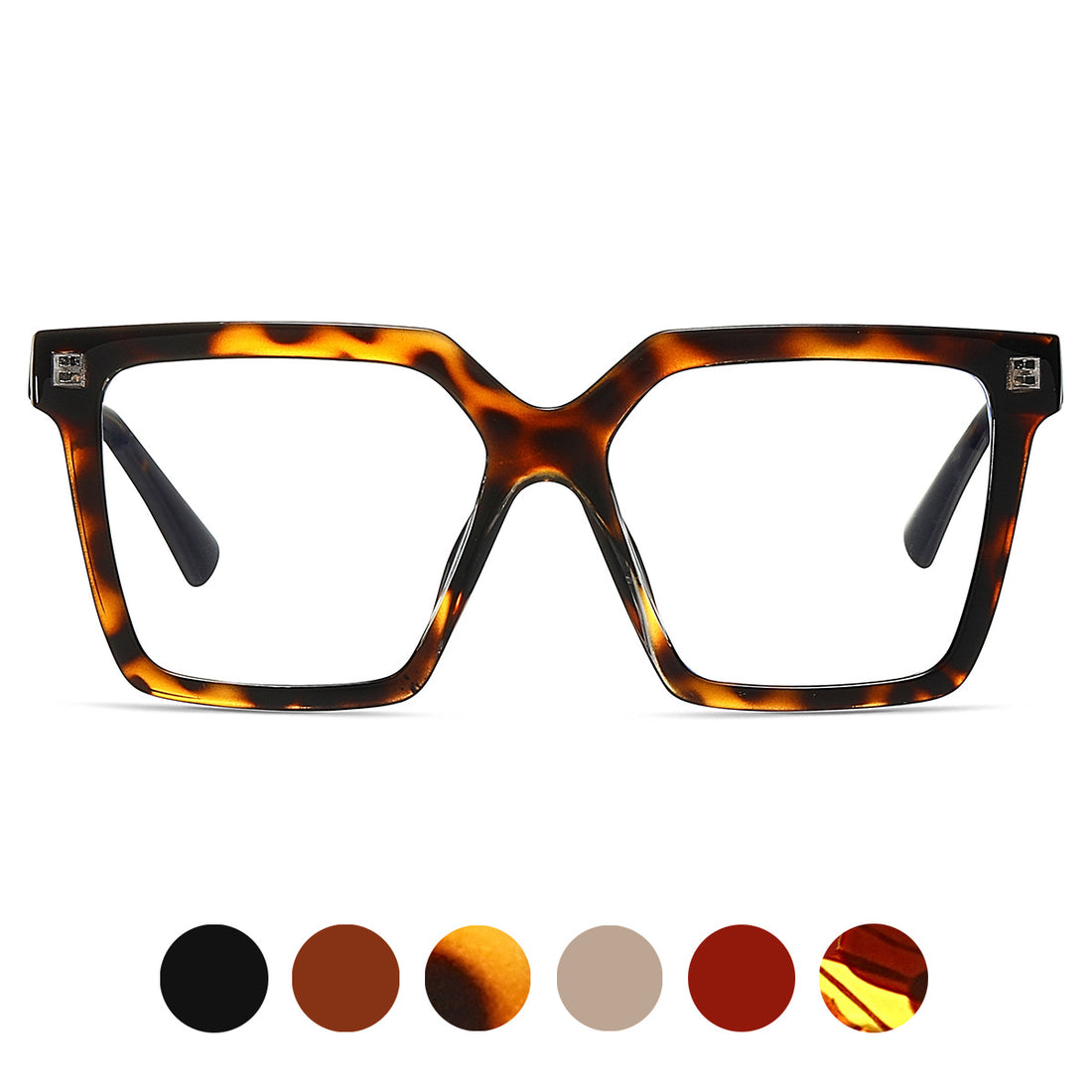 Square TR90Plate Glasses Frame TR90Glasses Frame ins Trendy Glasses Frame Anti-Blue Light Glasses 87271