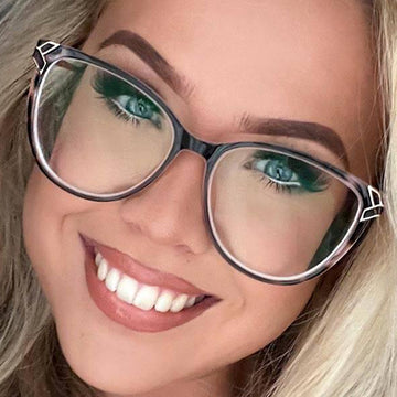 TR90Glasses Frame Cat Eye Radiation Resistant Computer Glasses 87057