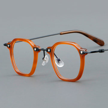 New Small round Rim Plate Glasses Retro Glasses Rim Metal 86029