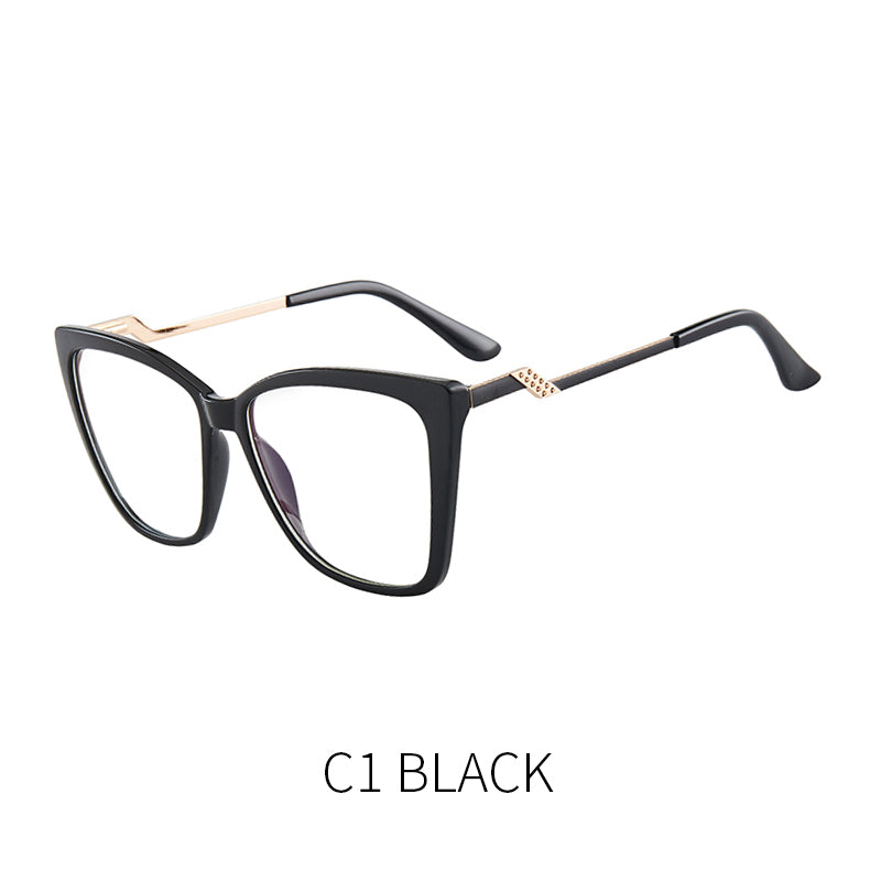 TR90Optical Frames Frame Metal Spring Temple Box Anti Blue-Ray Glasses Frame 87049