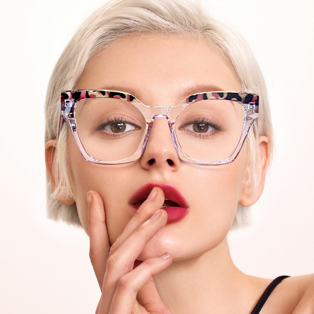 Square glasses frame TR90Glasses ins Trendy Glasses Frame Hot Selling Product Anti-Blue Light Glasses 87311