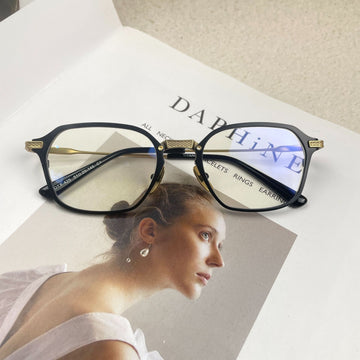 Pure Titanium Series Yupi Men's Style Height Available Glasses Frame DTX-425