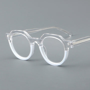 Plate Glasses Retro Frame Street Shot Patchwork Frame 98A131