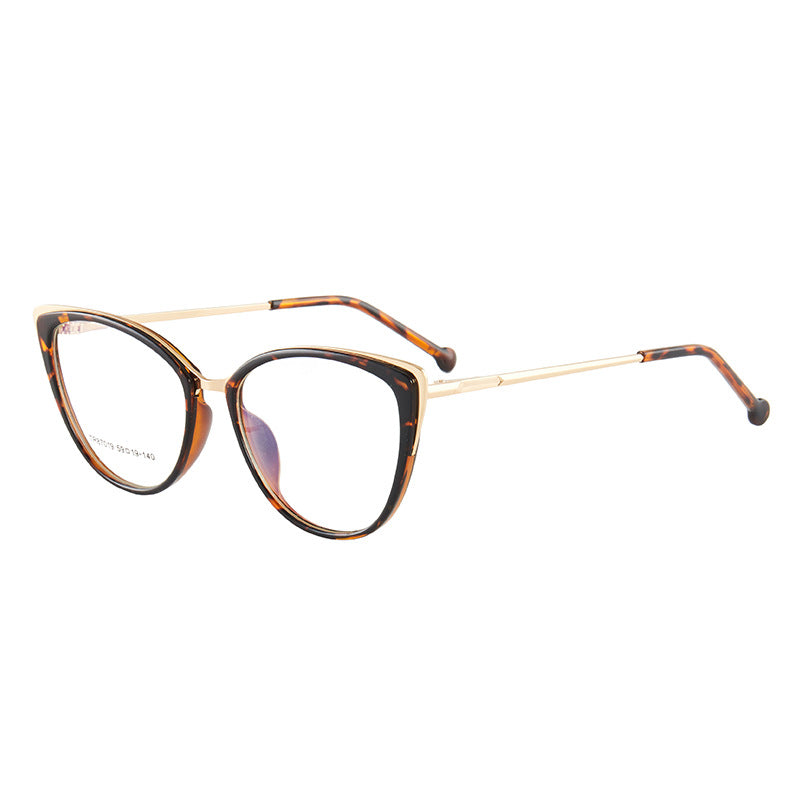 TR90Frame Glasses Cat Eye Glasses Frame Personality Retro Glasses Frame 87019