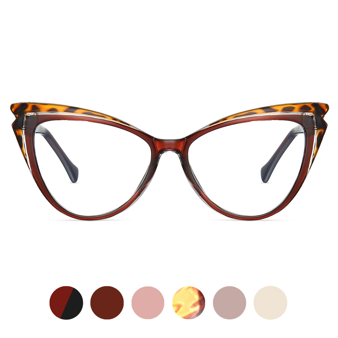 Square TR90Plate Glasses Frame TR90Glasses Frame ins Trendy Glasses Frame Anti-Blue Light Glasses 87293