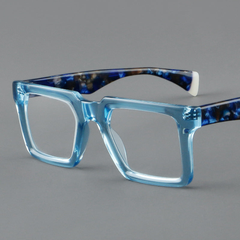 Plate Glasses Hot Sale Retro Square Frame Personality Fashion 25005