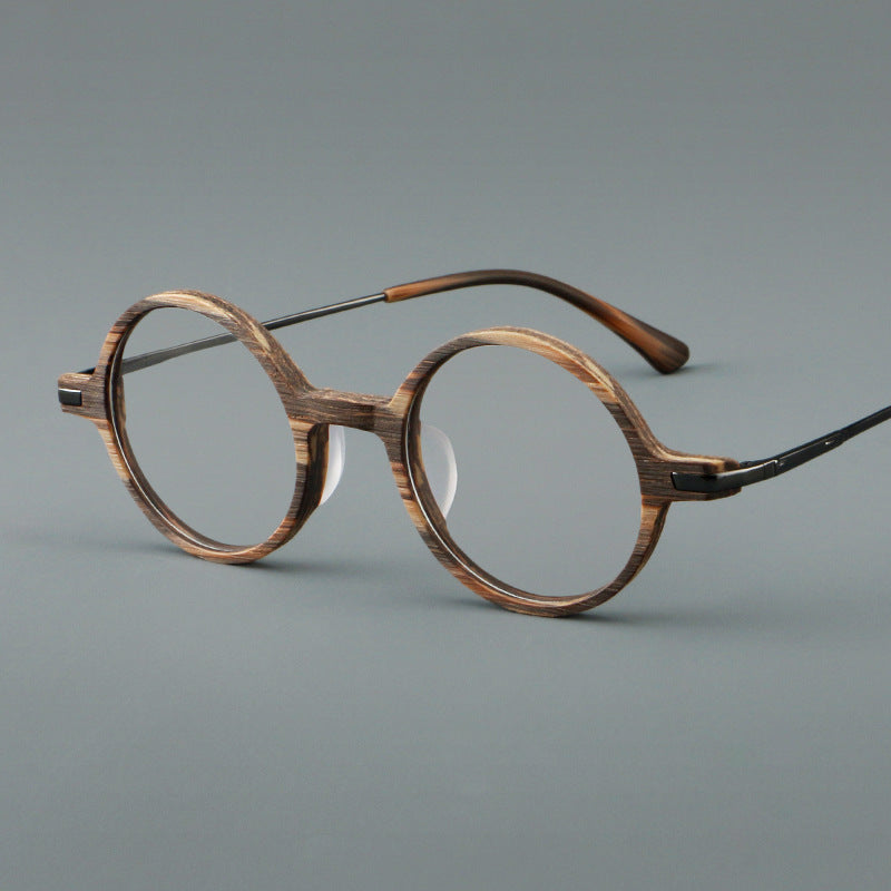 New round Frame Plate Glasses Retro Glasses Rim Pure Titanium Frame 96008