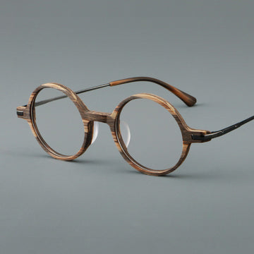 New round Frame Plate Glasses Retro Glasses Rim Pure Titanium Frame 96008