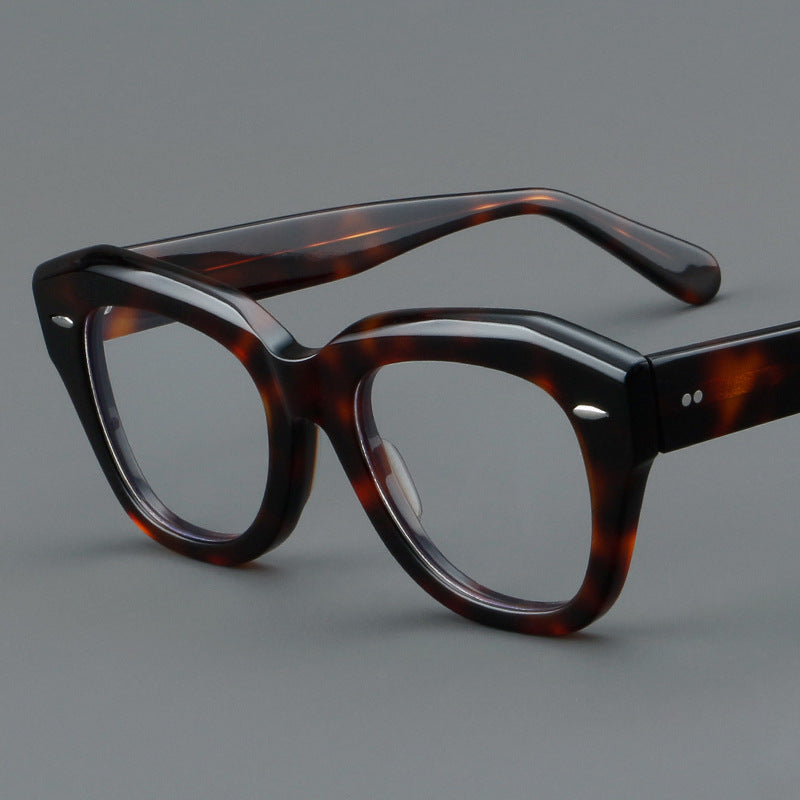 Plate Glasses Retro Frame Large Frame 5810