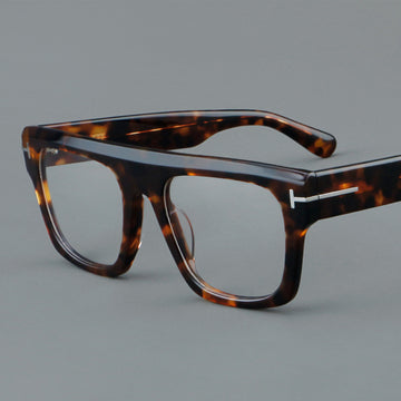 Factory Direct Plate Glasses Retro Frame Large Frame 1311