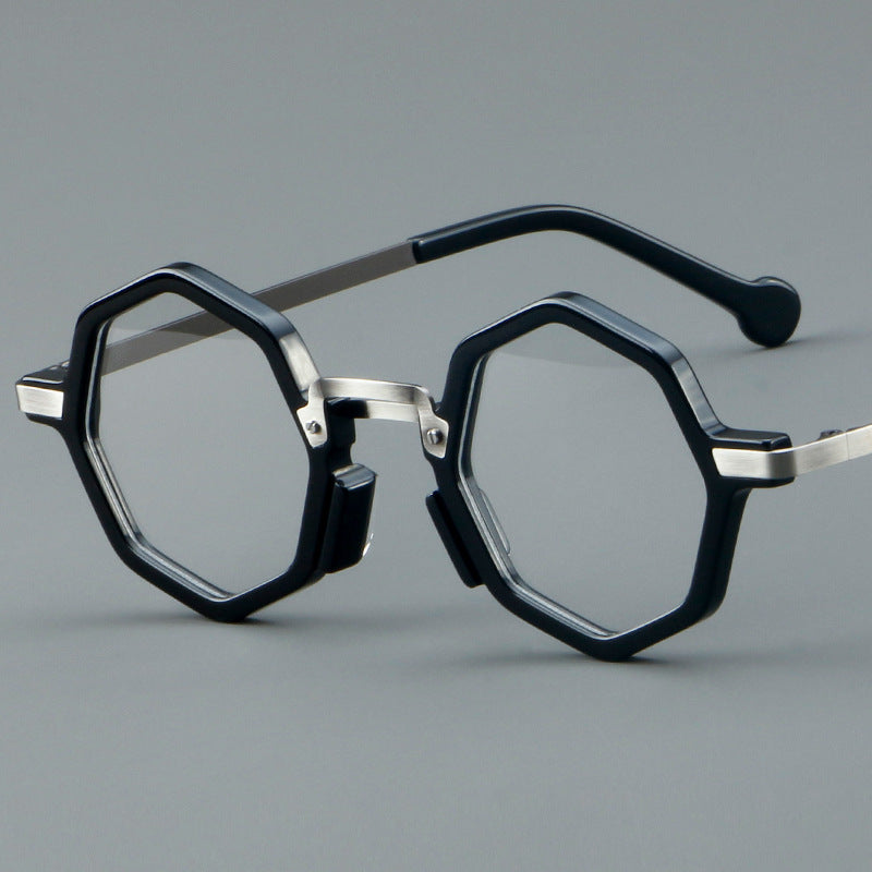 New Plate Glasses Retro Glasses Rim Metal Frame 22214