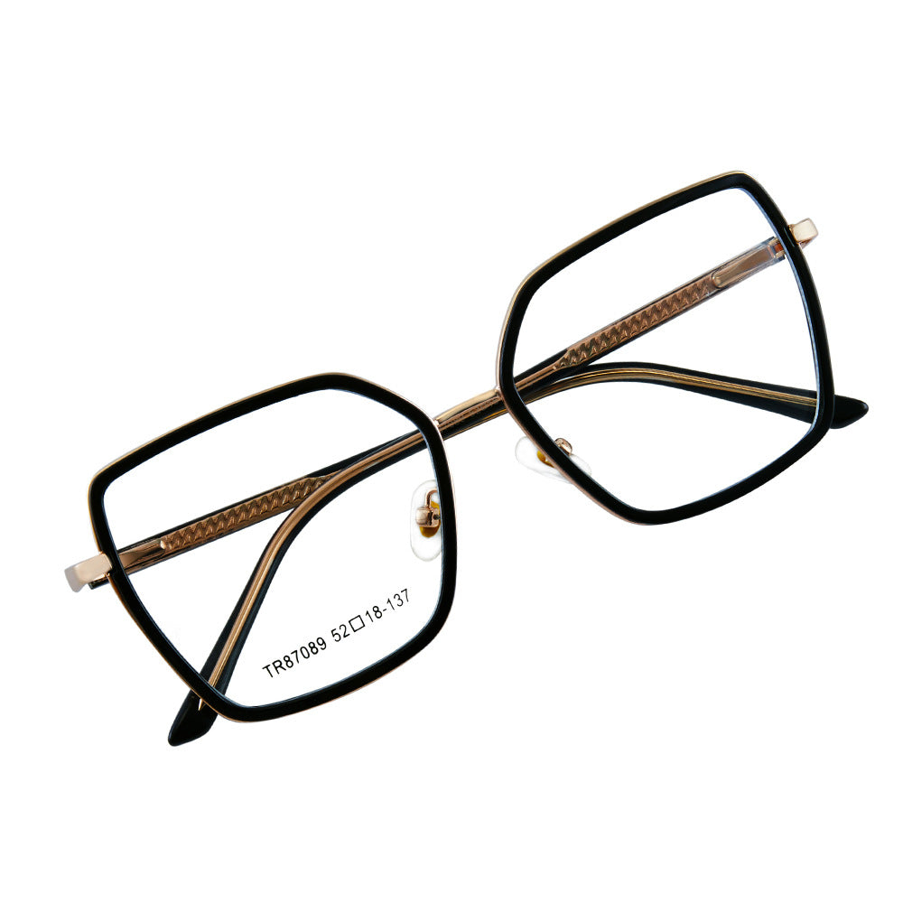TR90Anti-Blue Light Glasses Frame Glasses Frame Metal Spectacle Foot Full Rim Frame Glasses 87089