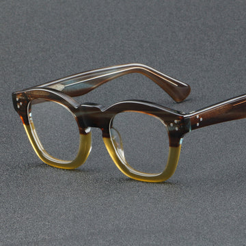 Plate Glasses Retro Frame Thick Patchwork Personality Fashion Trend 1127