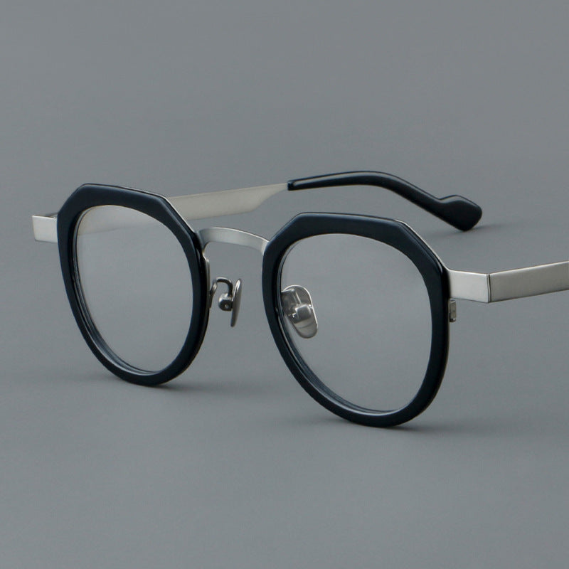 New Plate Glasses Pure Titanium Frame 5808