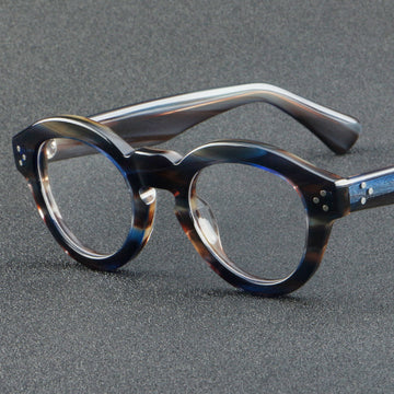 Plate Glasses Retro Frame Thick Patchwork Personality Fashion Trend 1126