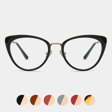 Metal Cat Glasses Spectacle Foot Glasses Frame 87007