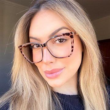 TR90Optical Frames Frame Metal Spring Temple Box Anti Blue-Ray Glasses Frame 87049