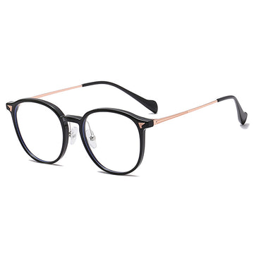New Men's High-Grade Anti-Blue Light Glasses Simple tr Metal Optical Frame Fashion Glasses Frame