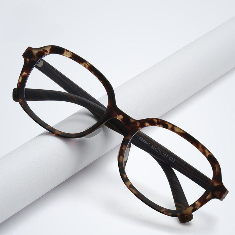 New Classic Trendy Glasses Frame for Men tr90High-Grade Anti-Blue Light Glasses Women's Myopia Glasses Frame